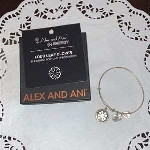 Alex and Ani (+) Energy Bracelet- Clover